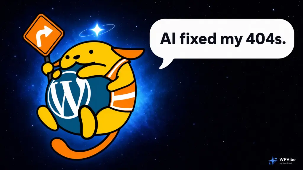 AI Fixed My 404s Without Me Opening WordPress